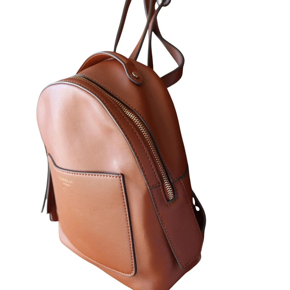 Fiorelli Brown Faux Leather Mini Backpack‎ Est 1988 Adjustable Made in London